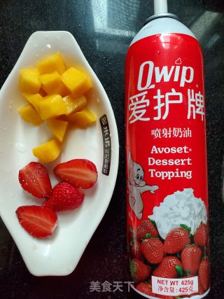 蛋挞水果甜点的做法步骤：2