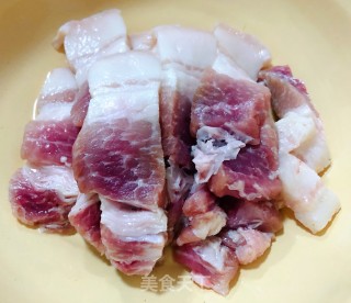 山药炒肉片#食物边角料做大餐#的做法步骤：5