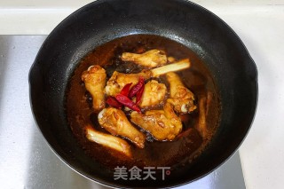 红烧鸡腿的做法步骤：6