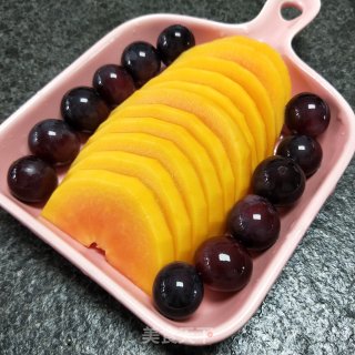 木瓜葡萄沙拉的做法步骤：4