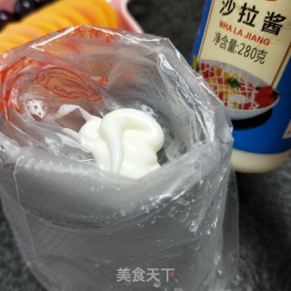 木瓜葡萄沙拉的做法步骤：5