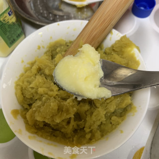 芝士焗番薯的做法步骤：4