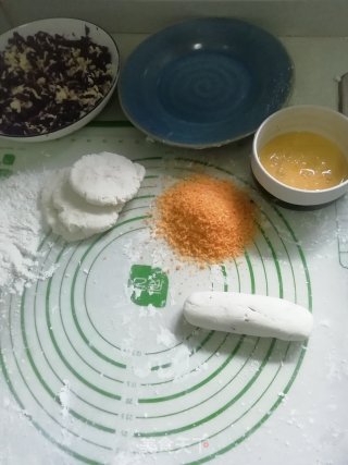 点心~紫薯芝士棒的做法步骤：5