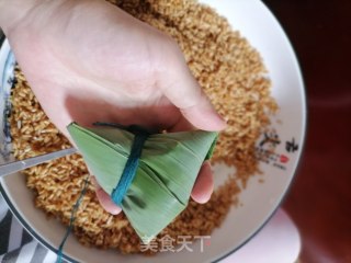 大肉粽  五香肉粽的做法步骤：10