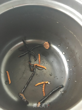 灵芝虫草鸽子汤的做法步骤：5