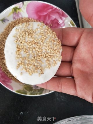 山药糯米饼的做法步骤：4