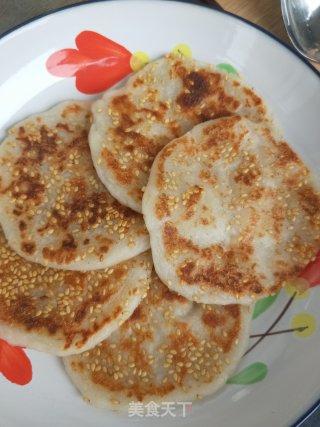 山药糯米饼的做法步骤：6