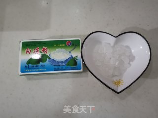 自制蜜豆白凉粉的做法步骤：1