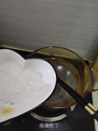 自制蜜豆白凉粉的做法步骤：4