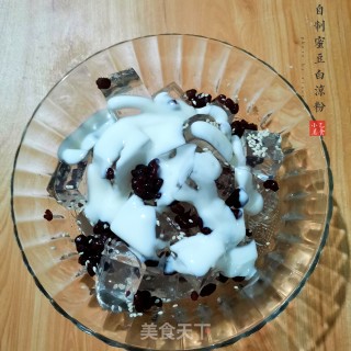 自制蜜豆白凉粉的做法步骤：8