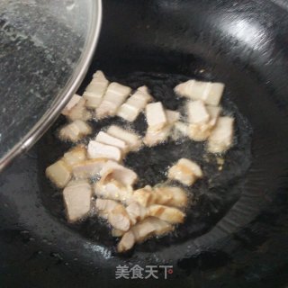 回锅肉炖白菜的做法步骤：4