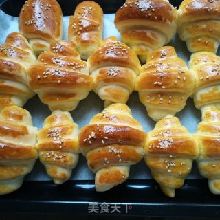 牛角包的做法步骤：12