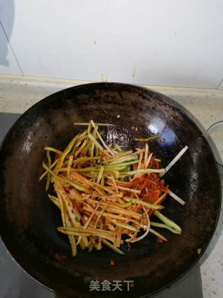 鱼香杏鲍菇的做法步骤：7