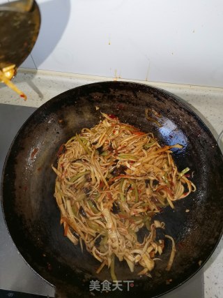 鱼香杏鲍菇的做法步骤：9