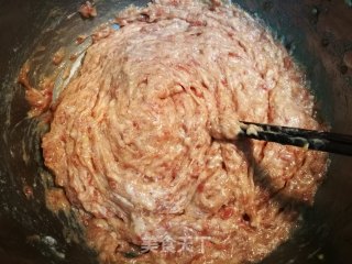 豇豆胡萝卜大肉饺子馅的做法步骤：5