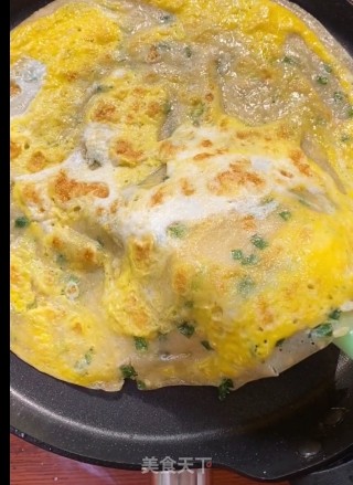 鸡蛋饼的做法步骤：5