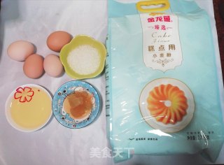 蜂蜜小蛋糕的做法步骤：1