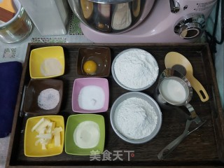 日式牛奶卷的做法步骤：1