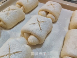 日式牛奶卷的做法步骤：16