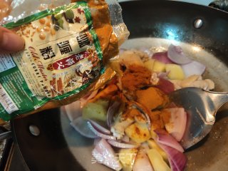 马来咖喱鸡的做法步骤：9