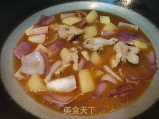 马来咖喱鸡的做法步骤：11