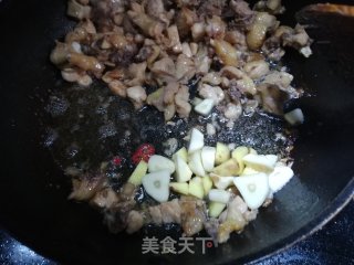 小炒鸡的做法步骤：7