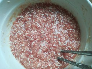 土鸡蛋蒸肉饼的做法步骤：4