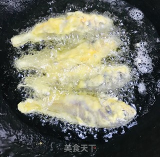 炸小黄鱼的做法步骤：4