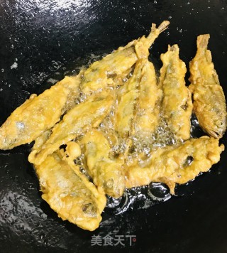 炸小黄鱼的做法步骤：8