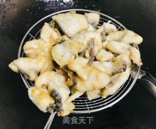 油滚鱼片的做法步骤：8