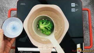 kiddyfresh鹿优鲜-西兰花虾仁炒面的做法步骤：5