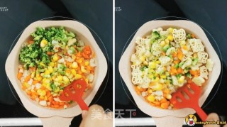 kiddyfresh鹿优鲜-西兰花虾仁炒面的做法步骤：10