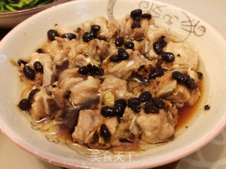 豉汁蒸排骨的做法步骤：4