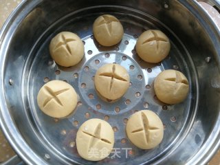 红糖开花馒头的做法步骤：5
