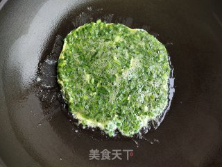 韭菜煎蛋的做法步骤：8