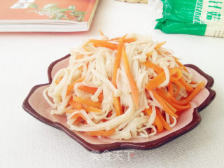 金针菇拌胡萝卜的做法步骤：8