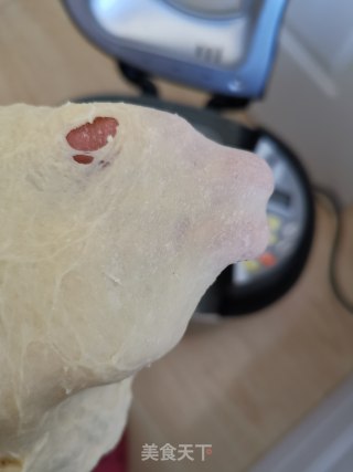 吐司面包的做法步骤：3