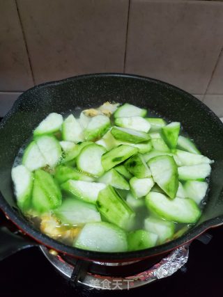 丝瓜鸡蛋豆腐汤的做法步骤：6