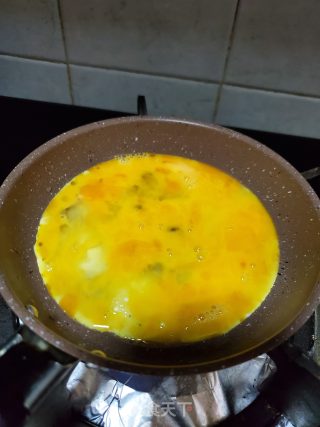 黑麦吐司蛋饼的做法步骤：7