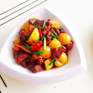 牛腩炖土豆的做法步骤：20