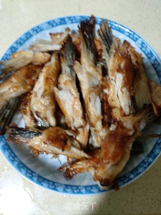 香煎三文鱼鳍的做法步骤：6
