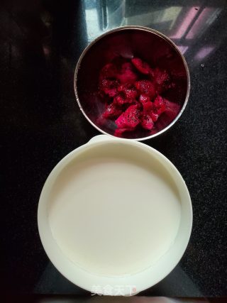 双色酸奶杯的做法步骤：1