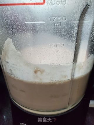 香浓花生核桃露的做法步骤：5