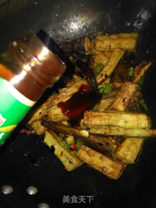 酸辣茄条的做法步骤：17