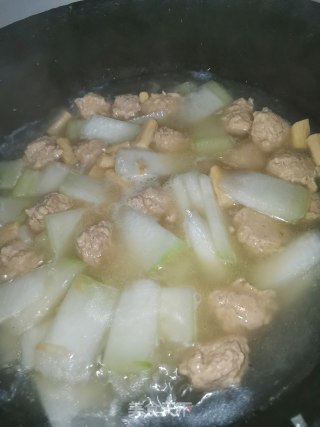 冬瓜丸子汤的做法步骤：8