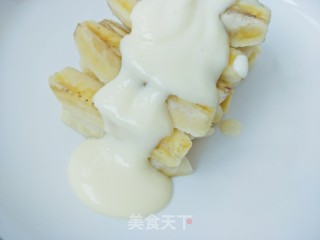 百香果味酸奶香蕉的做法步骤：4