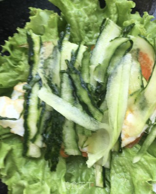 鸽肉版生菜三明治的做法步骤：11