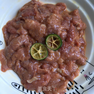 边角料版水煮牛肉的做法步骤：6