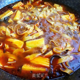边角料版水煮牛肉的做法步骤：14