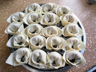 丝瓜鲜肉馄饨的做法步骤：5
